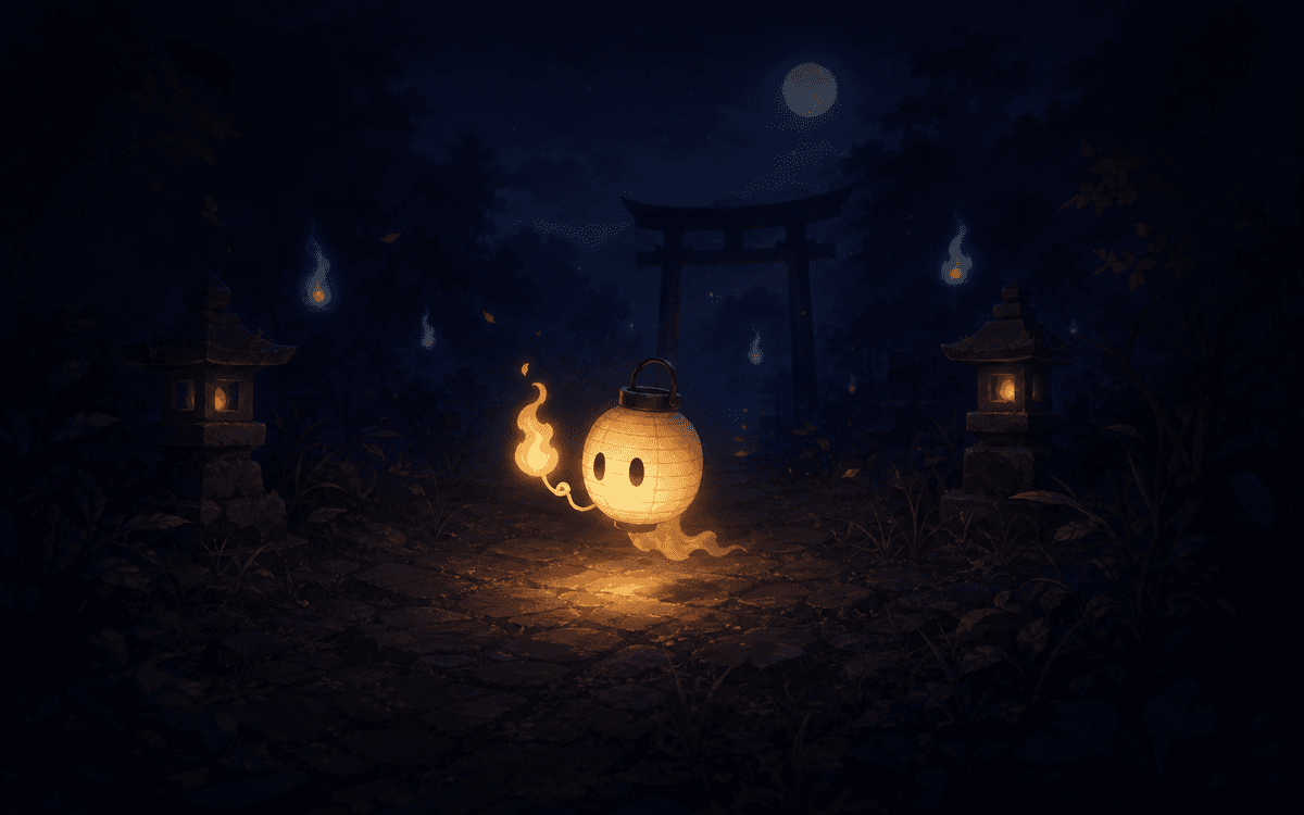 提灯の灯
