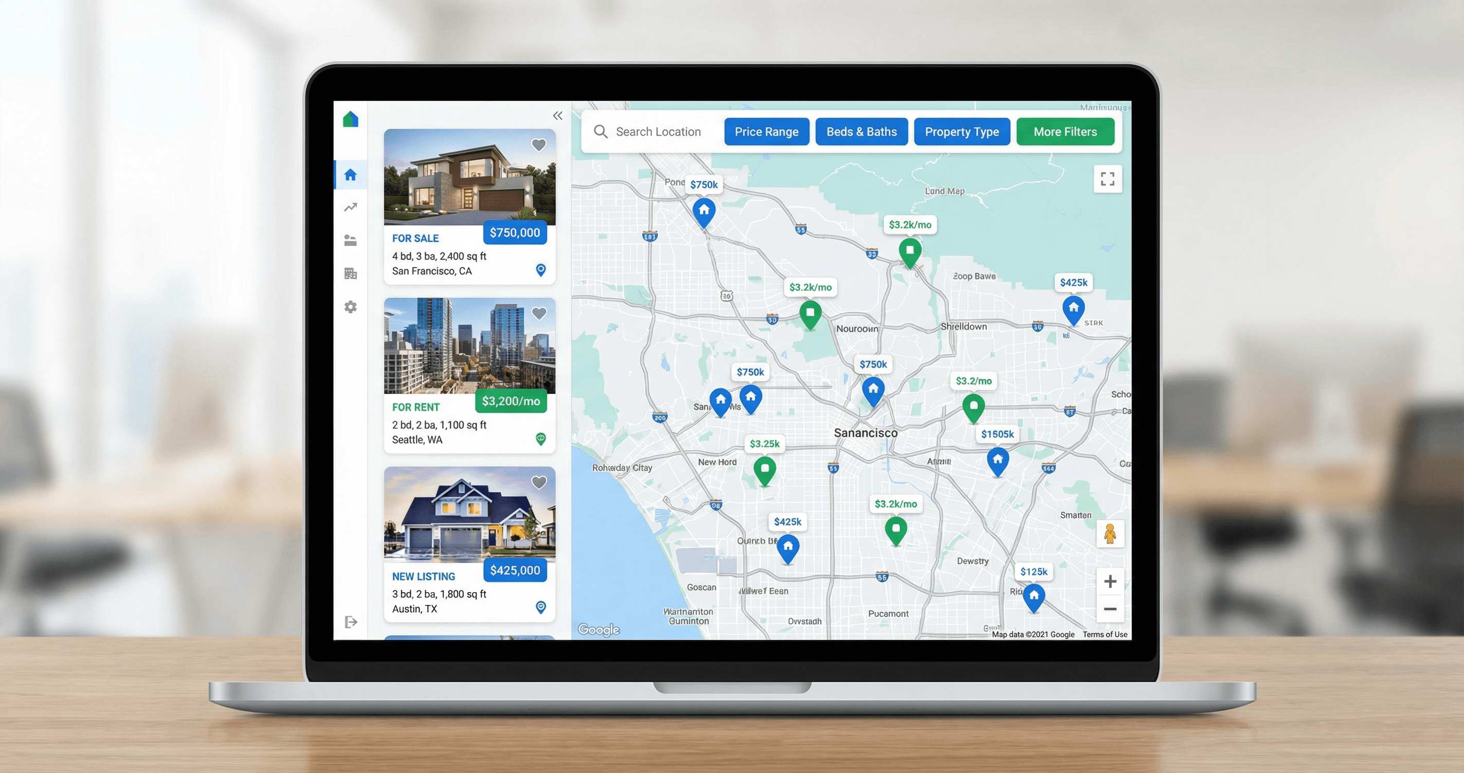 物件検索システム開発